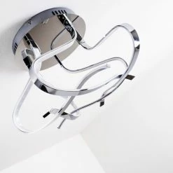 Hofstein Colle Deckenleuchte LED Chrom, 1-flammig -LED Leuchten Verkäufe colle deckenleuchte h167404 19