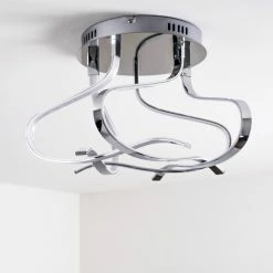 Hofstein Colle Deckenleuchte LED Chrom, 1-flammig -LED Leuchten Verkäufe colle deckenleuchte h167404 7