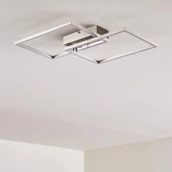 Hofstein Colombero Deckenleuchte LED Silber, 2-flammig, Fernbedienung 35 Hofstein Colombero Deckenleuchte LED Silber, 2-flammig, Fernbedienung -LED Leuchten Verkäufe colombero deckenleuchte h3167649 do2 15