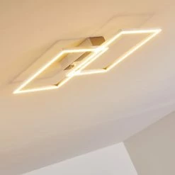 Hofstein Colombero Deckenleuchte LED Silber, 2-flammig, Fernbedienung 22 Hofstein Colombero Deckenleuchte LED Silber, 2-flammig, Fernbedienung -LED Leuchten Verkäufe colombero deckenleuchte h3167649 do2 2