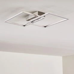 Hofstein Colombero Deckenleuchte LED Silber, 2-flammig, Fernbedienung 29 Hofstein Colombero Deckenleuchte LED Silber, 2-flammig, Fernbedienung -LED Leuchten Verkäufe colombero deckenleuchte h3167649 do2 9