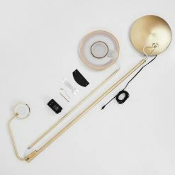 Hofstein Confluencia Deckenfluter LED Messing, 2-flammig 16 Hofstein Confluencia Deckenfluter LED Messing, 2-flammig -LED Leuchten Verkäufe confluencia deckenfluter h3590232 4