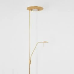 Hofstein Confluencia Deckenfluter LED Messing, 2-flammig 19 Hofstein Confluencia Deckenfluter LED Messing, 2-flammig -LED Leuchten Verkäufe confluencia deckenfluter h3590232 7