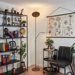 Hofstein Confluencia Deckenfluter LED Bronze, 2-flammig 19 Hofstein Confluencia Deckenfluter LED Bronze, 2-flammig -LED Leuchten Verkäufe confluencia deckenfluter h3590294 8