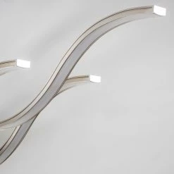 Hofstein Coquitlam Deckenleuchte LED Nickel-Matt, 1-flammig -LED Leuchten Verkäufe coquitlam deckenleuchte h3008287 17