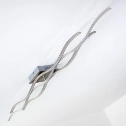 Hofstein Coquitlam Deckenleuchte LED Edelstahl, 3-flammig -LED Leuchten Verkäufe coquitlam deckenleuchte h3011447 15