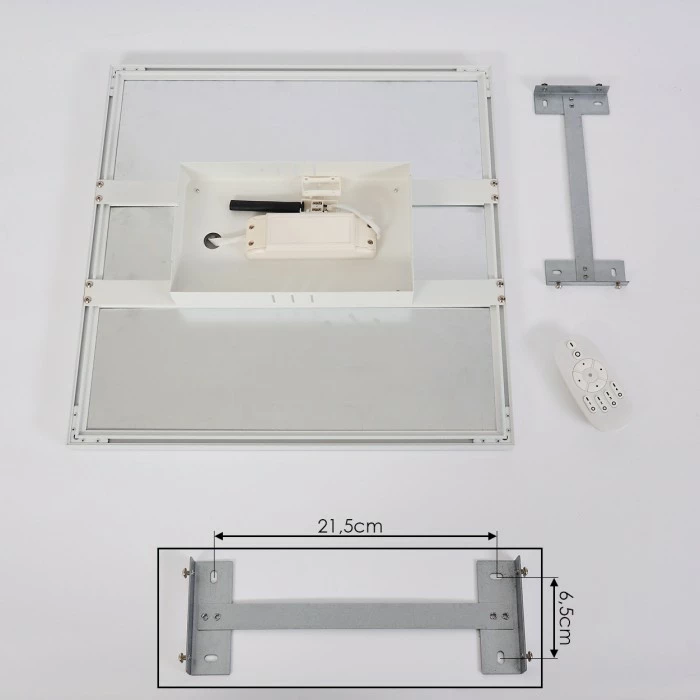 Hofstein Cor LED Panel Weiß, 1-flammig, Fernbedienung 5 Hofstein Cor LED Panel Weiß, 1-flammig, Fernbedienung – Bild 5