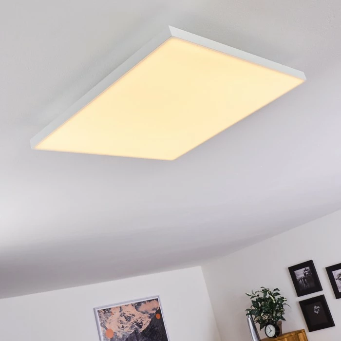 Hofstein Cor LED Panel Weiß, 1-flammig, Fernbedienung 9 Hofstein Cor LED Panel Weiß, 1-flammig, Fernbedienung – Bild 9