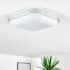 Hofstein Corinth Deckenpanel LED Silber, 1-flammig, Fernbedienung 25 Hofstein Corinth Deckenpanel LED Silber, 1-flammig, Fernbedienung -LED Leuchten Verkäufe corinth deckenpanel h3333389 4