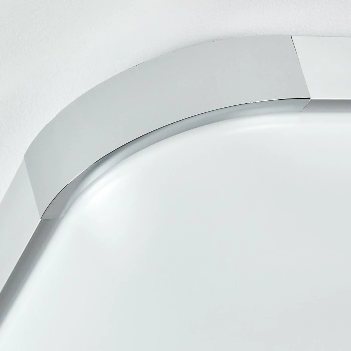 Hofstein Corinth Deckenpanel LED Silber, 1-flammig, Fernbedienung 6 Hofstein Corinth Deckenpanel LED Silber, 1-flammig, Fernbedienung – Bild 6