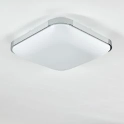 Hofstein Corinth Deckenpanel LED Silber, 1-flammig, Fernbedienung 27 Hofstein Corinth Deckenpanel LED Silber, 1-flammig, Fernbedienung -LED Leuchten Verkäufe corinth deckenpanel h3333389 6