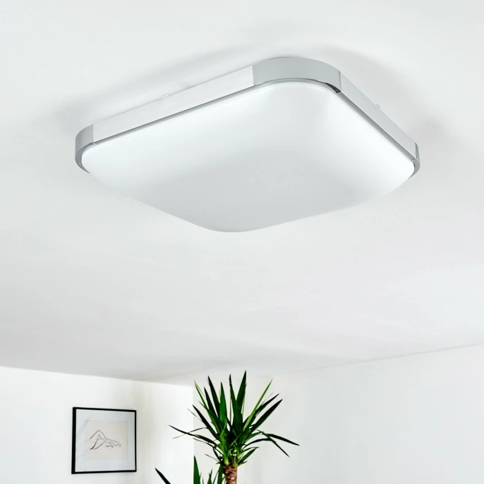 Hofstein Corinth Deckenpanel LED Silber, 1-flammig, Fernbedienung 10 Hofstein Corinth Deckenpanel LED Silber, 1-flammig, Fernbedienung – Bild 10