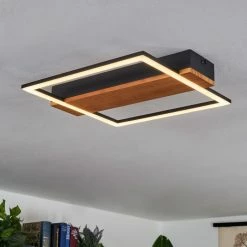 Hofstein Courceaux Deckenleuchte LED Schwarz, Naturfarben, 1-flammig -LED Leuchten Verkäufe courceaux deckenleuchte h3650677 8