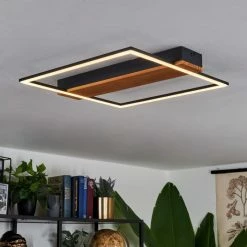 Hofstein Courceaux Deckenleuchte LED Schwarz, Naturfarben, 1-flammig -LED Leuchten Verkäufe courceaux deckenleuchte h3652992 6