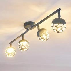 Hofstein Covane Deckenleuchte LED Blau, Grau, 4-flammig -LED Leuchten Verkäufe covane deckenleuchte h3165546 do1 13