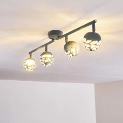 Hofstein Covane Deckenleuchte LED Blau, Grau, 4-flammig -LED Leuchten Verkäufe covane deckenleuchte h3165546 do1 14