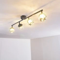 Hofstein Covane Deckenleuchte LED Blau, Grau, 4-flammig -LED Leuchten Verkäufe covane deckenleuchte h3165546 do1 5