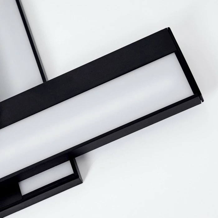 Hofstein Cuchara Deckenleuchte LED Schwarz, 5-flammig 3 Hofstein Cuchara Deckenleuchte LED Schwarz, 5-flammig – Bild 3