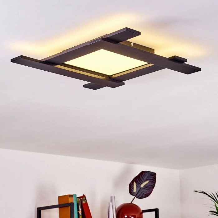 Hofstein Cuchara Deckenleuchte LED Schwarz, 5-flammig 7 Hofstein Cuchara Deckenleuchte LED Schwarz, 5-flammig – Bild 7