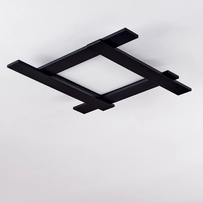 Hofstein Cuchara Deckenleuchte LED Schwarz, 5-flammig 8 Hofstein Cuchara Deckenleuchte LED Schwarz, 5-flammig – Bild 8