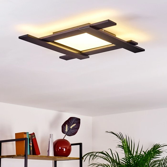 Hofstein Cuchara Deckenleuchte LED Schwarz, 5-flammig 9 Hofstein Cuchara Deckenleuchte LED Schwarz, 5-flammig – Bild 9