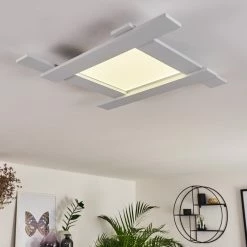 Hofstein Cuchara Deckenleuchte LED Weiß, 1-flammig -LED Leuchten Verkäufe cuchara deckenleuchte h3383551 12