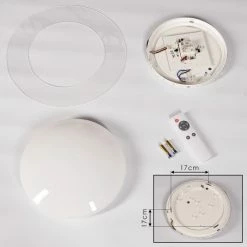 Hofstein Cure Deckenleuchte LED Weiß, 1-flammig, Fernbedienung, Farbwechsler 19 Hofstein Cure Deckenleuchte LED Weiß, 1-flammig, Fernbedienung, Farbwechsler -LED Leuchten Verkäufe cure deckenleuchte h3392157 4