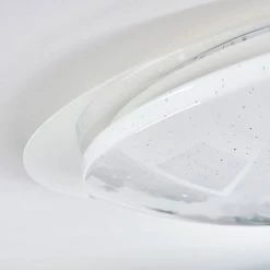 Hofstein Cure Deckenleuchte LED Weiß, 1-flammig, Fernbedienung, Farbwechsler -LED Leuchten Verkäufe cure deckenleuchte h3392843 2