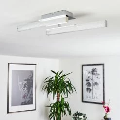 Hofstein Dawson Deckenleuchte LED Chrom, 2-flammig -LED Leuchten Verkäufe dawson deckenleuchte h3436561 11