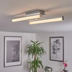 Hofstein Dawson Deckenleuchte LED Chrom, 2-flammig -LED Leuchten Verkäufe dawson deckenleuchte h3436561 6