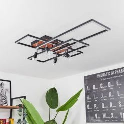 Hofstein Deadwood Deckenleuchte LED Braun, Holzoptik, 6-flammig -LED Leuchten Verkäufe deadwood deckenleuchte h3570388 4