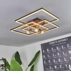 Hofstein Deadwood Deckenleuchte LED Braun, Holzoptik, 4-flammig -LED Leuchten Verkäufe deadwood deckenleuchte h3570418 10