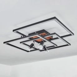 Hofstein Deadwood Deckenleuchte LED Braun, Holzoptik, 4-flammig -LED Leuchten Verkäufe deadwood deckenleuchte h3570418 7