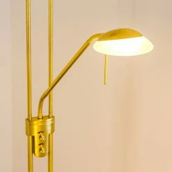 Hofstein Deckenfluter Biot LED Messing, 2-flammig -LED Leuchten Verkäufe deckenfluter biot h165608 15