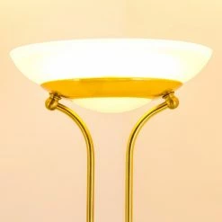 Hofstein Deckenfluter Biot LED Messing, 2-flammig -LED Leuchten Verkäufe deckenfluter biot h165608 16