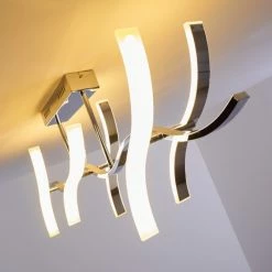 Hofstein Deckenleuchte Andria LED Chrom, 6-flammig -LED Leuchten Verkäufe deckenleuchte andria h167862 10