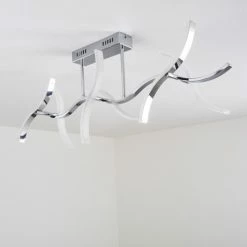 Hofstein Deckenleuchte Andria LED Chrom, 6-flammig -LED Leuchten Verkäufe deckenleuchte andria h167862 22