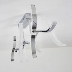 Hofstein Deckenleuchte Andria LED Chrom, 6-flammig -LED Leuchten Verkäufe deckenleuchte andria h167862 23