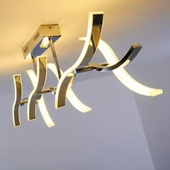 Hofstein Deckenleuchte Andria LED Chrom, 6-flammig -LED Leuchten Verkäufe deckenleuchte andria h167862 29