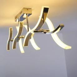 Hofstein Deckenleuchte Andria LED Chrom, 6-flammig -LED Leuchten Verkäufe deckenleuchte andria h167862 31