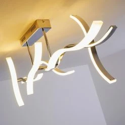 Hofstein Deckenleuchte Andria LED Chrom, 6-flammig -LED Leuchten Verkäufe deckenleuchte andria h167862 5