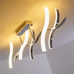 Hofstein Deckenleuchte Andria LED Chrom, 6-flammig -LED Leuchten Verkäufe deckenleuchte andria h167862 8