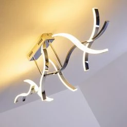 Hofstein Deckenleuchte Andria LED Chrom, 6-flammig -LED Leuchten Verkäufe deckenleuchte andria h167862 9