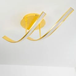 Hofstein Deckenleuchte Aranu LED Gold, 2-flammig -LED Leuchten Verkäufe deckenleuchte aranu h3007686 12