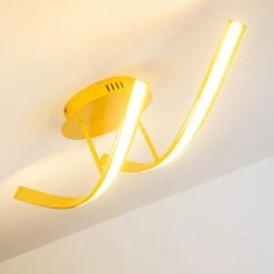 Hofstein Deckenleuchte Aranu LED Gold, 2-flammig -LED Leuchten Verkäufe deckenleuchte aranu h3007686 4