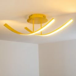Hofstein Deckenleuchte Aranu LED Gold, 2-flammig -LED Leuchten Verkäufe deckenleuchte aranu h3007686 6