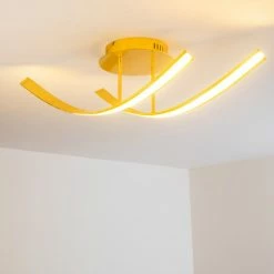 Hofstein Deckenleuchte Aranu LED Gold, 2-flammig -LED Leuchten Verkäufe deckenleuchte aranu h3007686 9