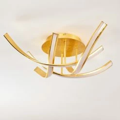 Hofstein Deckenleuchte Aranu LED Gold, 4-flammig -LED Leuchten Verkäufe deckenleuchte aranu h3007716 3