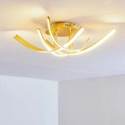 Hofstein Deckenleuchte Aranu LED Gold, 4-flammig -LED Leuchten Verkäufe deckenleuchte aranu h3007716 4