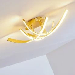 Hofstein Deckenleuchte Aranu LED Gold, 4-flammig -LED Leuchten Verkäufe deckenleuchte aranu h3007716 7